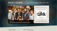 Desktop Screenshot of jonnyhepbir.com